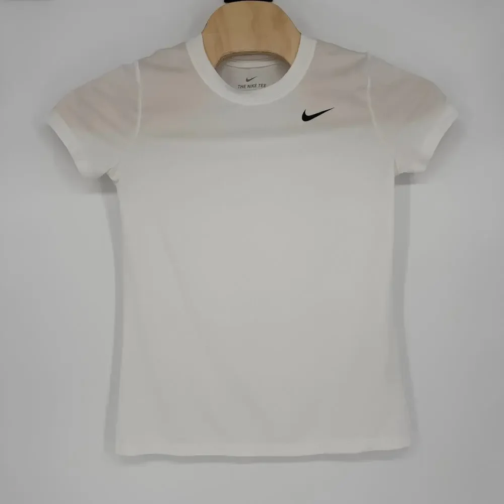 Nike Legend 2.0 Women's Size Medium Dry Training T-Shirt AQ3210-100 White NWOT‎